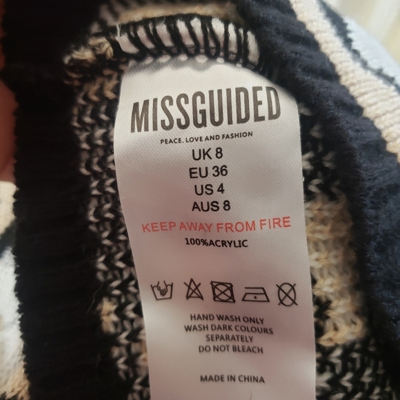 Missguided leopard cropped sweater - Picture 7 of 7